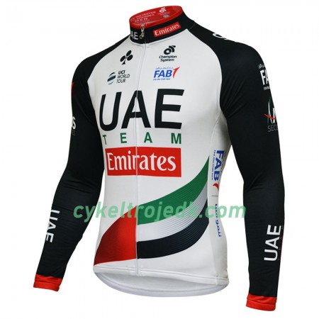 Cykeltrøje Langærmet 2018 Team UAE N001 Langærmet
